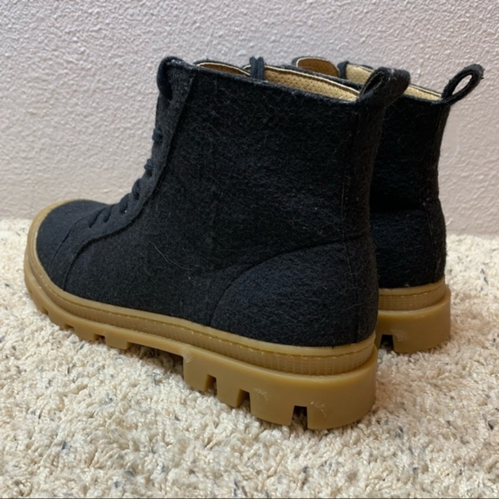 NAE NOAH RECYCLED PET HIGH-TOP VEGAN SNEAKER BOOTS size 44 (US11) - Picture 7 of 14